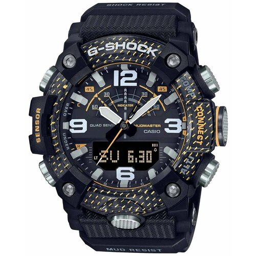 фото Наручные часы casio g-shock gg-b100y-1a, желтый, белый