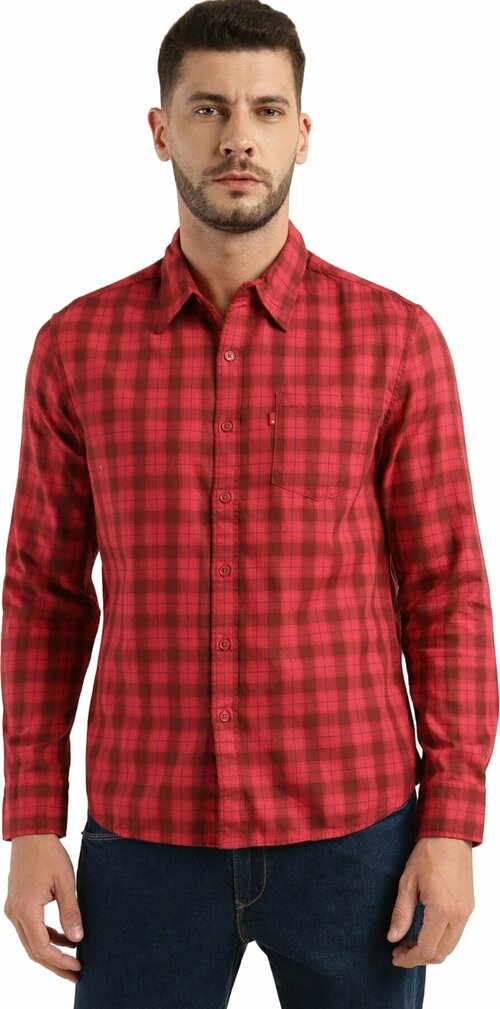 Рубашка Levis, размер M, красный