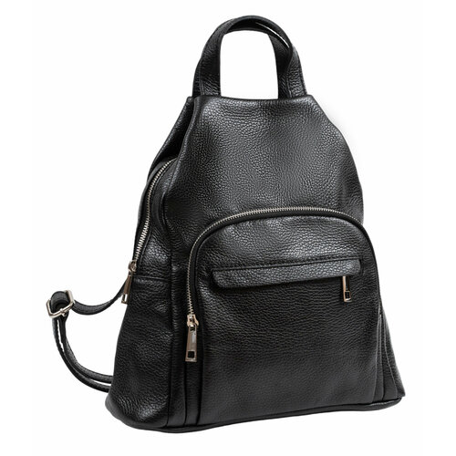 фото Рюкзак sefaro, фактура зернистая, черный