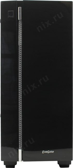 Корпус ATX Exegate EX283744RUS miditower, 500NPX, 120mm, с окном, 2*USB+1*USB3.0, HD Audio, black-RGB light - фото №20