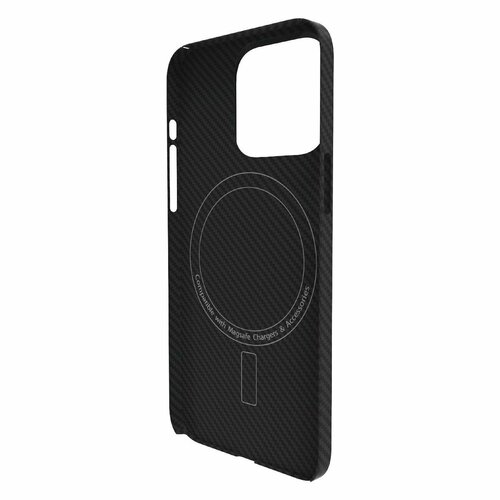Чехол ELFY кевларовый для iPhone 15, 1500D, черный (EWE-CS-KVLIPH5-BL-M)