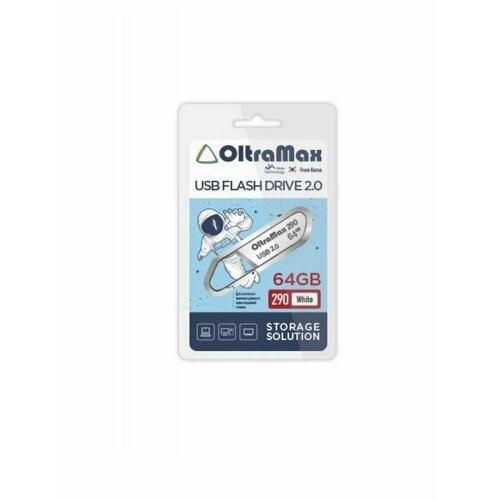 USB флеш накопитель OM-64GB-290-White usb флэш накопитель oltramax om 128gb 290 white