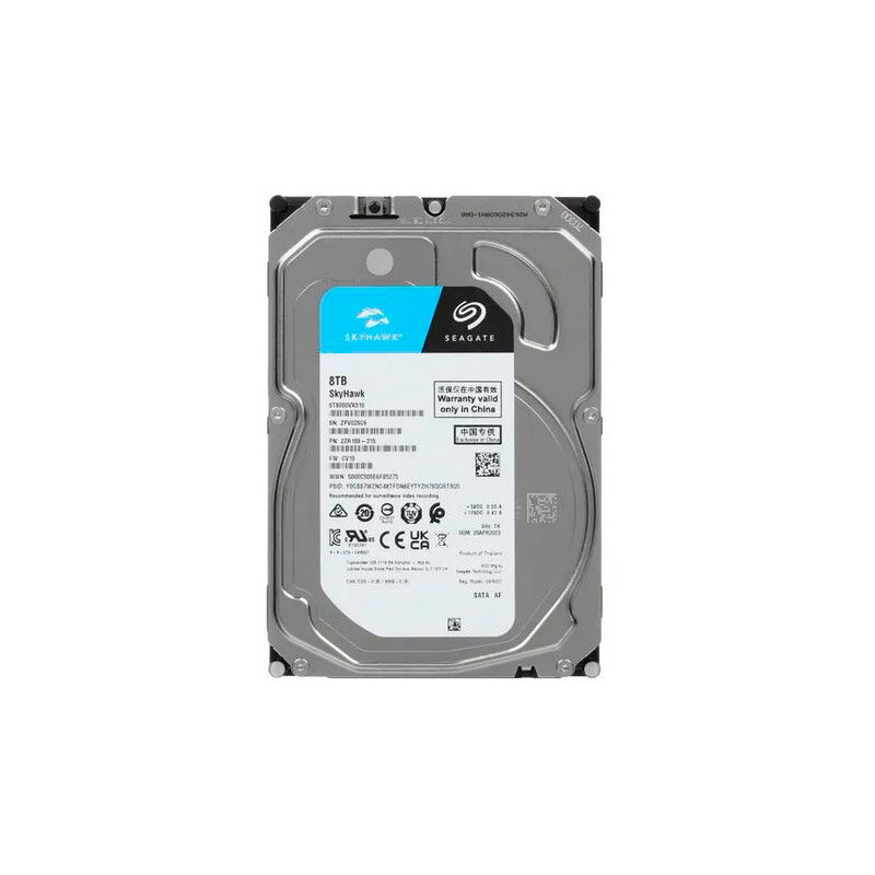 Жесткий диск Seagate SkyHawk Surveillance 8Tb ST8000VX010