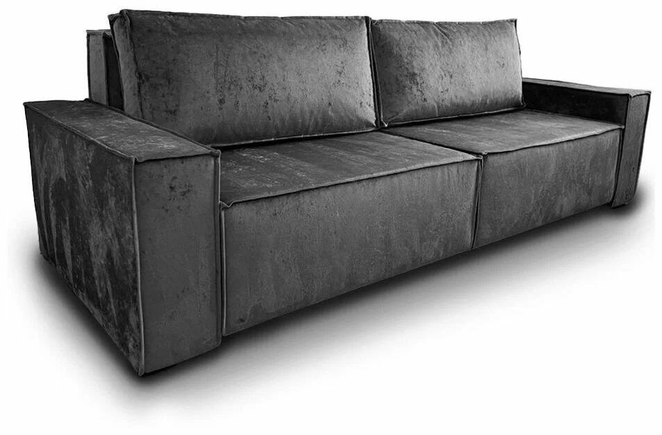 Диван MF-SOFA, Лофт, раскладной, антивандальный велюр, ящик для белья, еврокнижка — фото 1