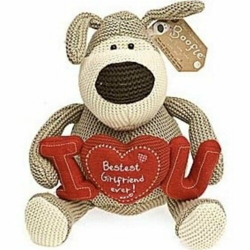 Собачка Boofle, арт. 401036, 28 см мужская футболка девушка с сердцем l красный