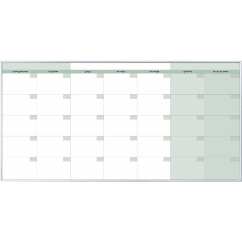 Канбан-доска, настенная магнитно-маркерная 80х40 см, АртБорд, для планирования, 