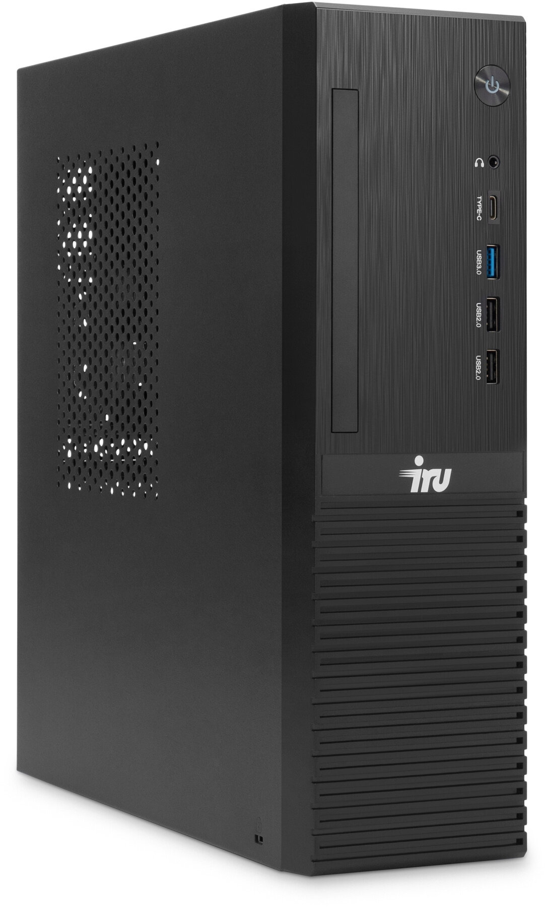 Компьютер IRU 310SC SFF i3 12100 (3.3) 8Gb SSD256Gb UHDG 730 Windows 11 Professional GbitEth 200W черный (1969054)