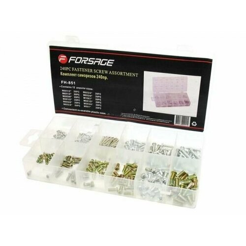 Винты самонарезающие 240пр Forsage 851ф 697₽