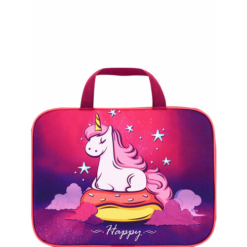 Папка BagRio, Розовый, Единый школа