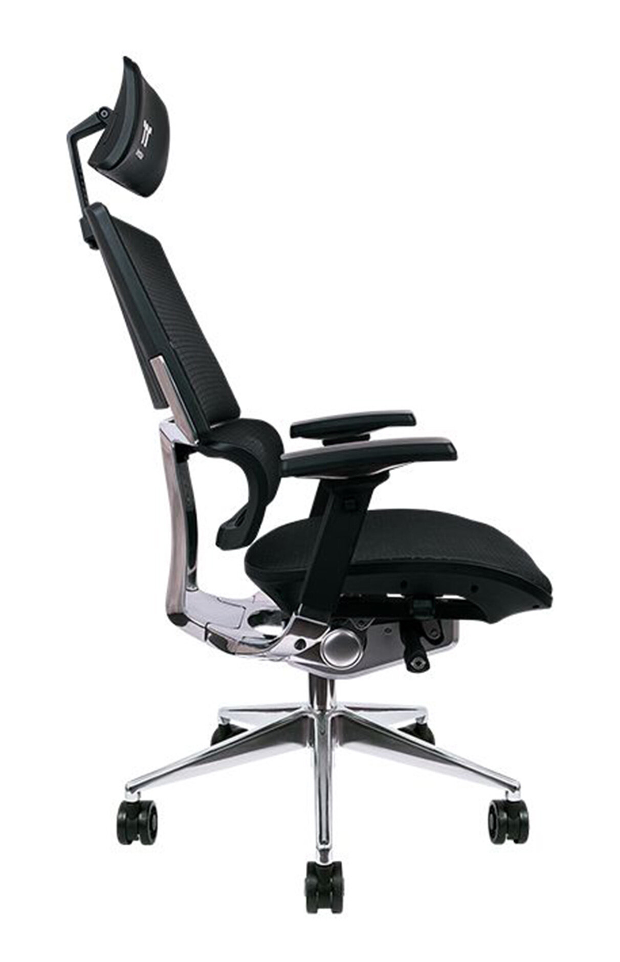 Кресло игровое THERMALTAKE CYBERCHAIR E500, на колесиках, сетка, черный [ggc-eg5-bblfdm-01] - фото №7