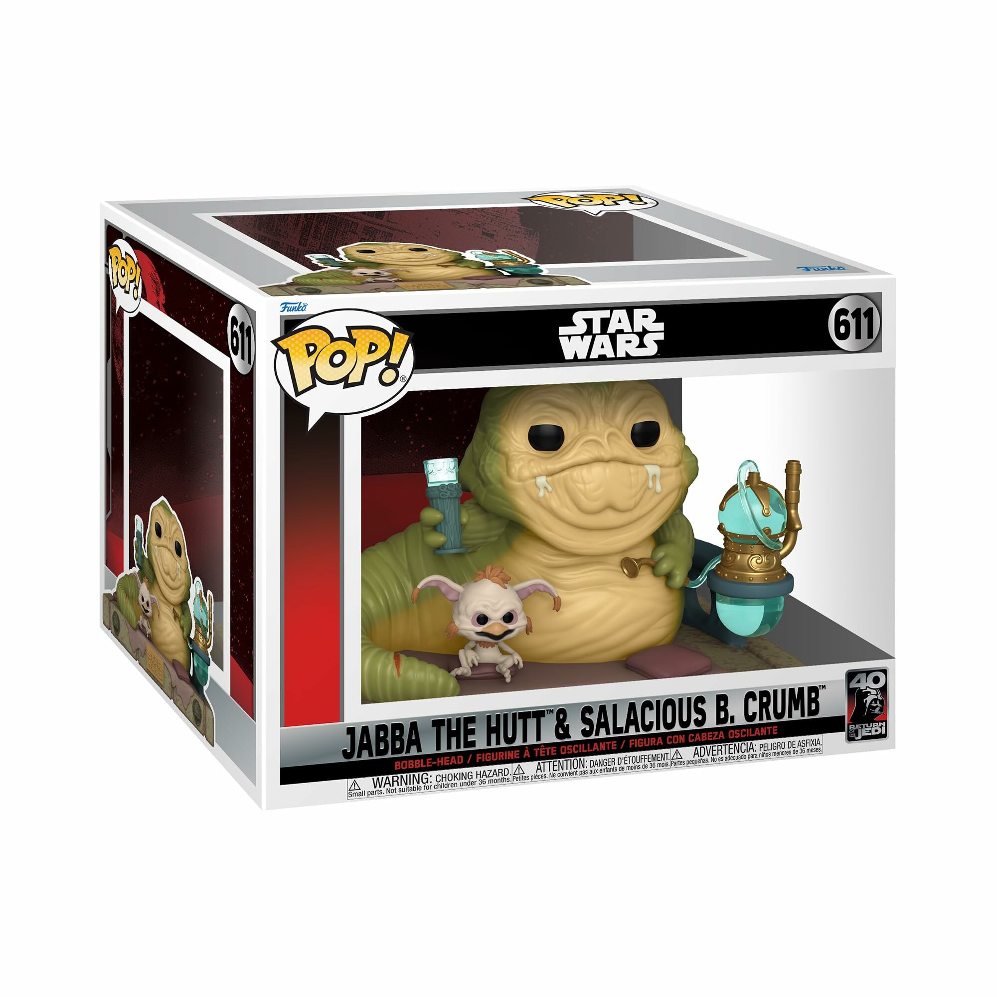 Фигурка Funko POP! Deluxe. Звездные войны: Джабба Хатт - фото №4