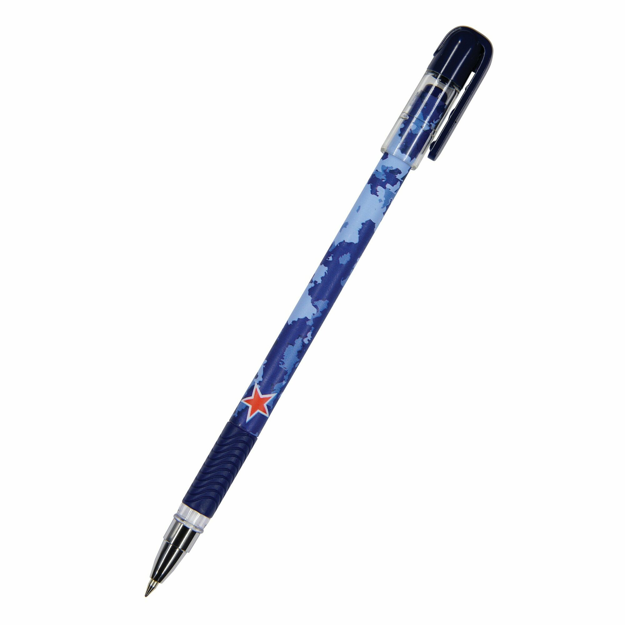 Набор из 2 шариковых ручек MagicWrite. Милитари. Звезда 0.5мм, синий 20-0240/37-2 Bruno Visconti - фото №2