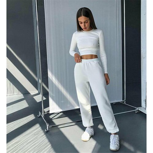 Кроп-топ M&Z, размер 44/46, белый