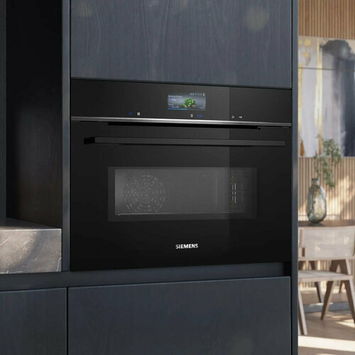 Духовой шкаф с функцией СВЧ Siemens iQ700 CM776G1B1 28500000₽