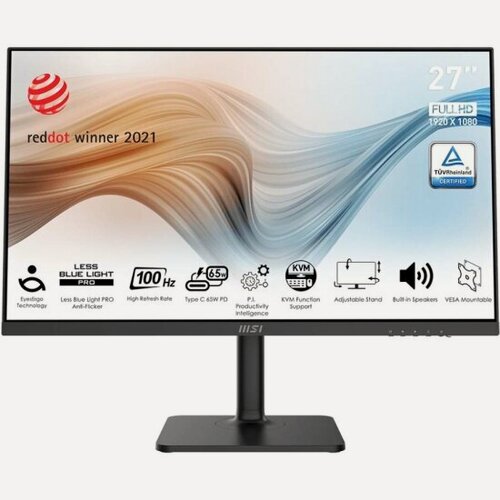 Изображение товара Монитор Msi Modern MD272XP 27" черный