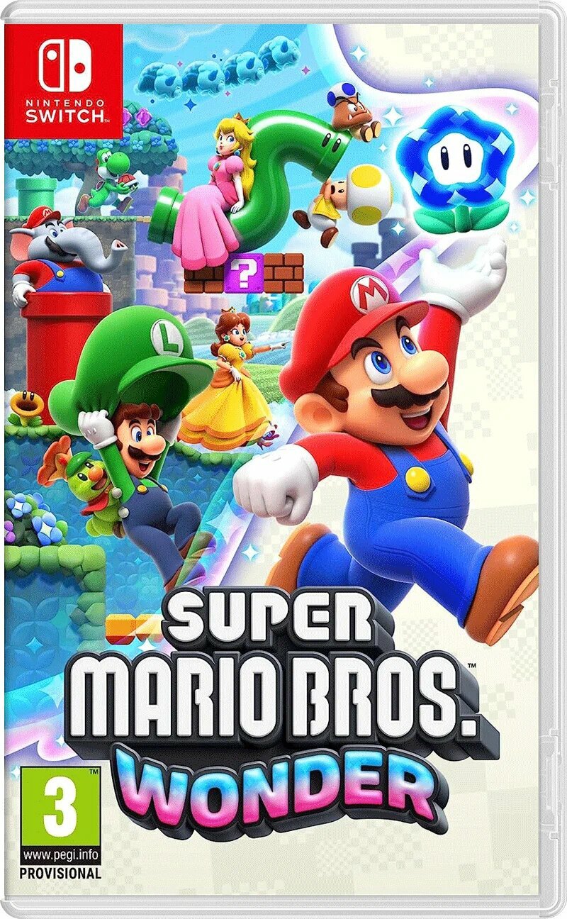 Игра Super Mario Bros. Wonder (Nintendo Switch, русская версия)