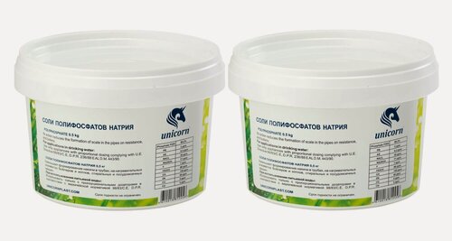 Изображение товара Unicorn Соль полифосфатная "CP 05", 500 г - 2 шт