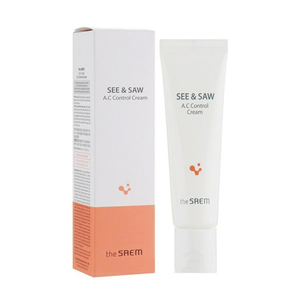 The SAEM Крем для жирной кожи SEE & SAW AC Control Cream 50 ml