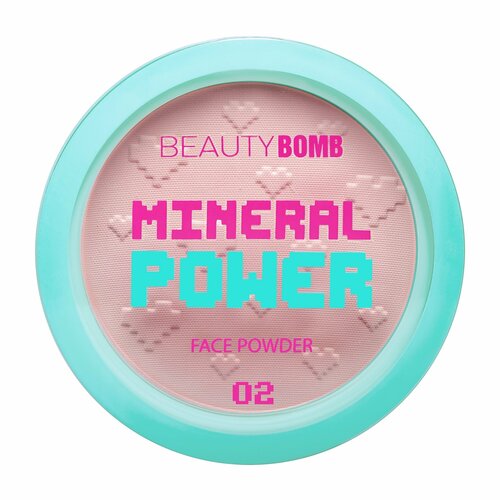 BEAUTY BOMB Пудра минеральная для лица Mineral powder, 9 г, 02 Бежевый