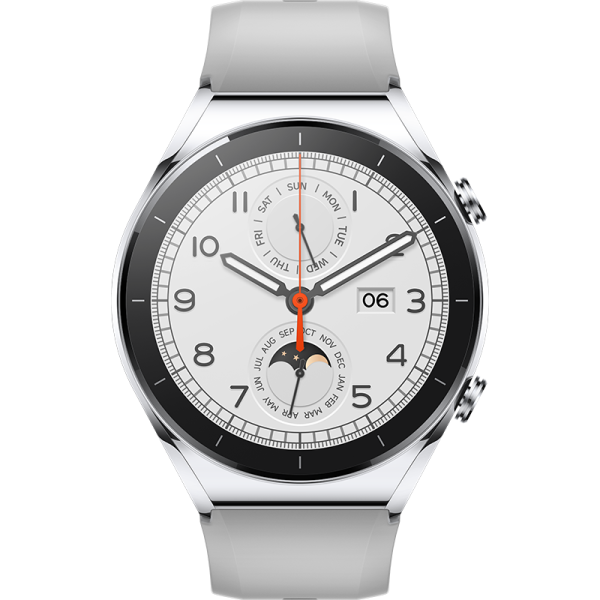 Xiaomi Умные часы Xiaomi Mi Watch S1 GL, серебристые (BHR5560GL)