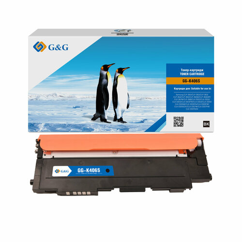 картридж sakura printing sakura cltk406s для samsung clp 360 365 366 368 clx 3300 3305 3306 3186 318 черный 1500стр Картридж лазерный G&G GG-K406S черный (1500стр.) для Samsung CLP-360/365/CLX-3300/3305