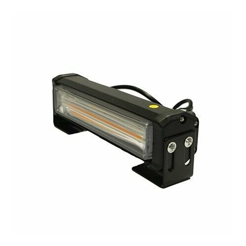 МС 12.12 желтый 12В Фонарь маяк (стробоскоп), диоды COB, 7 режимов, дорожная и спецтехника