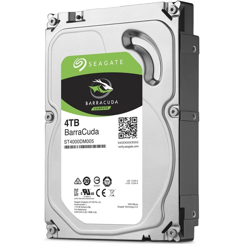 Жесткий диск Seagate 4Tb Barracuda 7.2К 3.5" SATA III (SATA3 - 6Gb/s) ST4000DM005