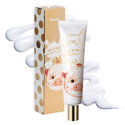 ELIZAVECCA, Gold CF-Nest White Bomb Eye Cream, Крем для кожи вокруг глаз осветляющий, 30мл