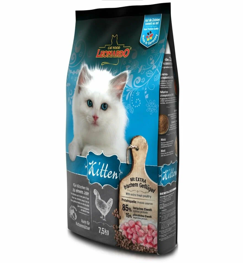 Leonardo Kitten Сухой корм для котят 7,5 кг