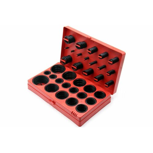 HIMPT Набор колец резиновых уплотнительных o-ring nbr70 метр. (№8с) 419шт 00-00001405