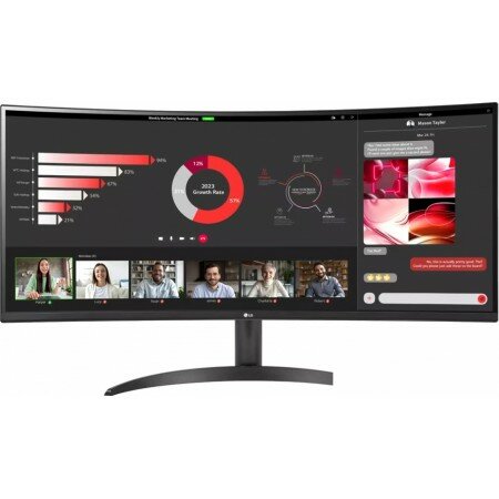 Монитор LG UltraWide 34WR50QC-B