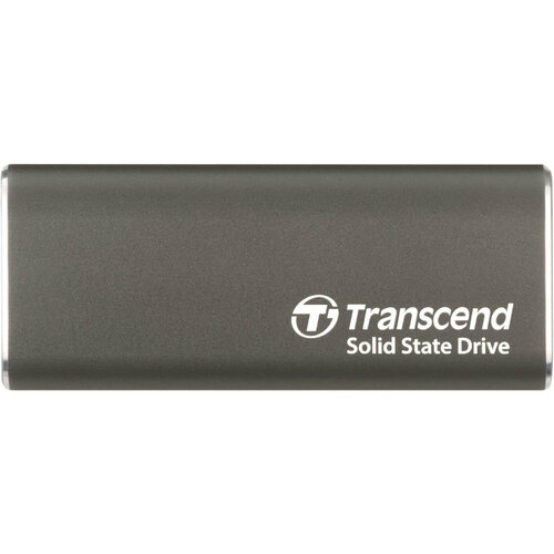 transcend накопитель ssd transcend usb c 256gb ts256gesd310c серый usb Накопитель SSD Transcend USB-C 2TB TS2TESD265C