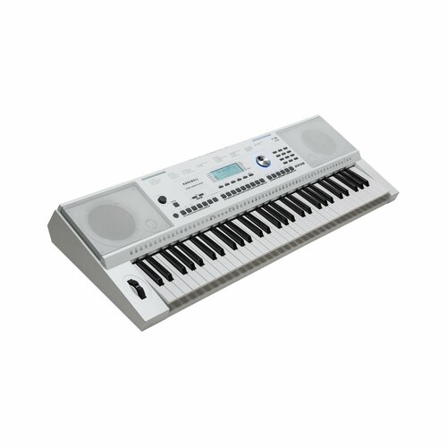 KURZWEIL KP110 WH - синтезатор, 61 клавиша, полифония 128, цвет белый kurzweil kp110 lb синтезатор 61 с автоаккомпанементом