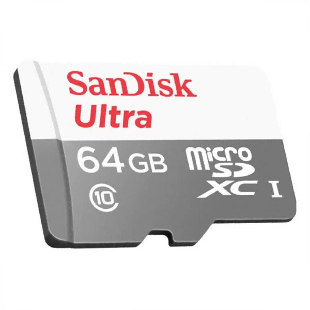 Карта памяти SanDisk Ultra Micro SDXC, 64 Гб