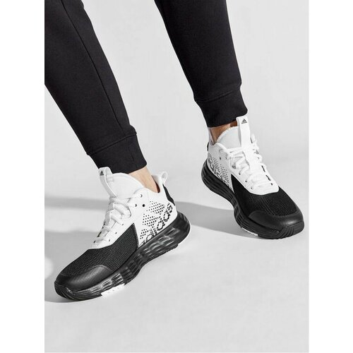Кроссовки adidas, размер EU 48, белый, черный кроссовки adidas 610 размер eu 48 черный белый