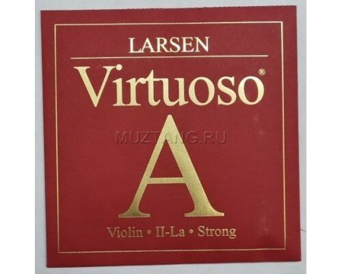 LARSEN Virtuoso струна A (Ля) для скрипки 4/4, сильное натяжение, алюминий