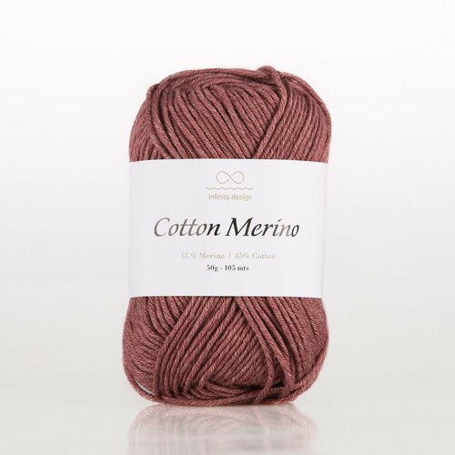 Infinity Design Cotton Merino (4344 Dark Powder Pink)