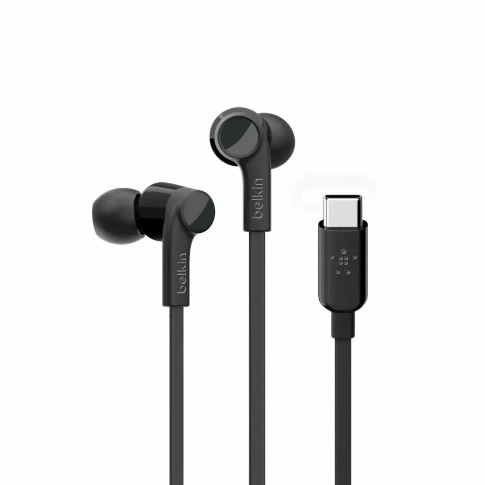 Наушники Belkin Soundform Headphones with USB-C Connector черный