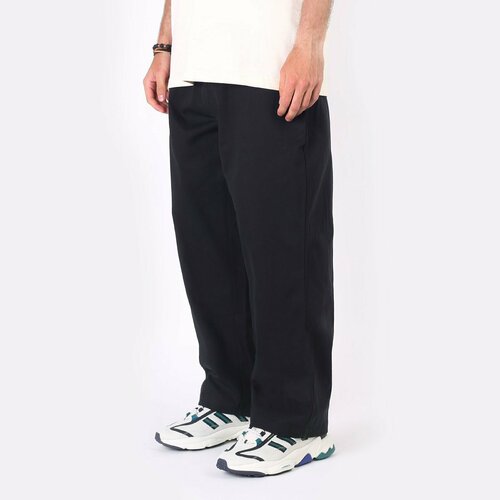 Брюки Butter Goods Wide Leg Pants, размер 2XL, черный брюки карго butter goods повседневные свободный силуэт размер xxl зеленый