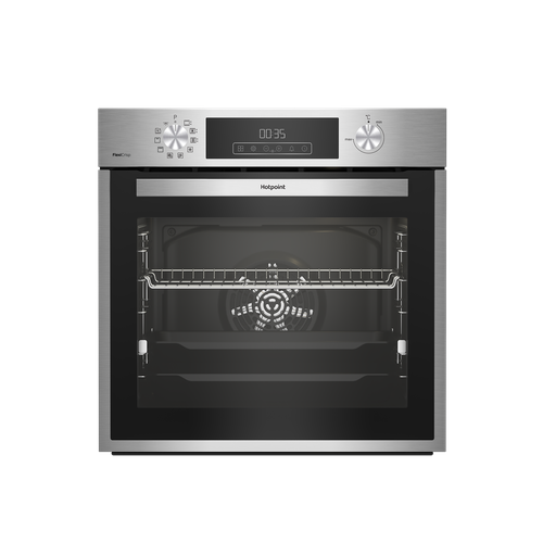 Электрический духовой шкаф Hotpoint HFE8 821 H IX, гриль/конвекция, серебристый