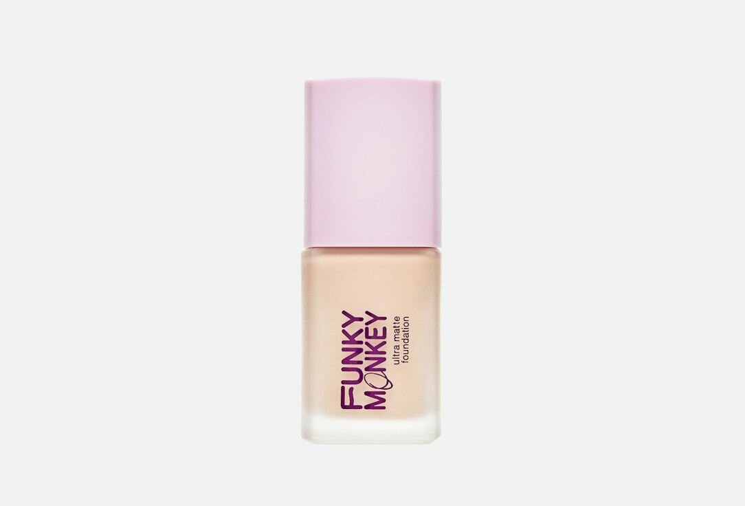 Тональный крем FUNKY MONKEY Ultra matte foundation цвет: натуральный бежевый / 28 г