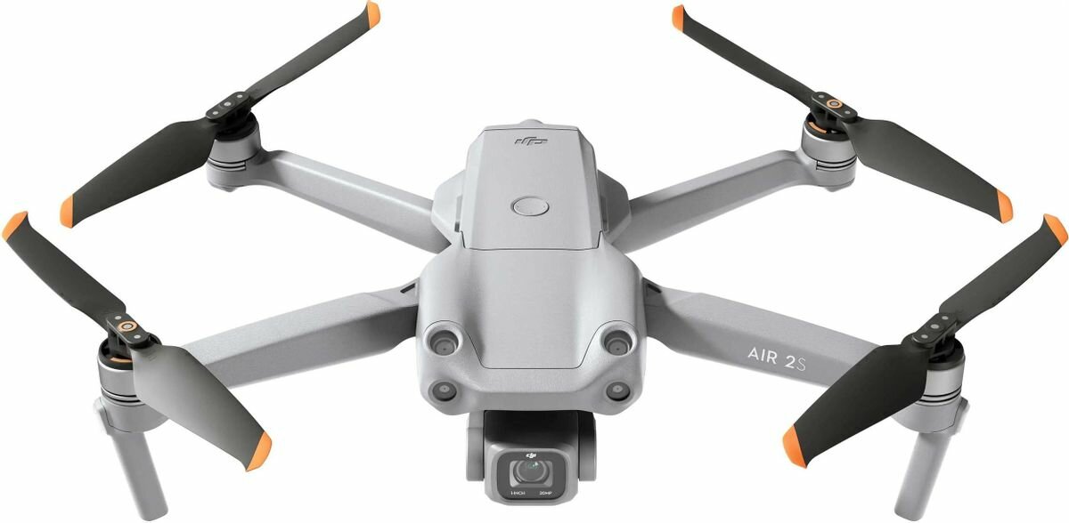 Квадрокоптер DJI AIR 2S Fly More Combo с камерой, серый [cp. ma.00000350.01]