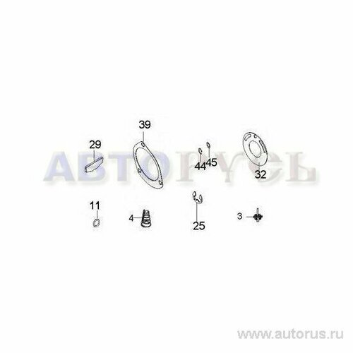 barometr btk sn 18 Ремкомплект для гайковерта 33411-050, вкл. 3a,4,11, 2, 25,29, 6, 32,39,44,45 king tony 33411-btk