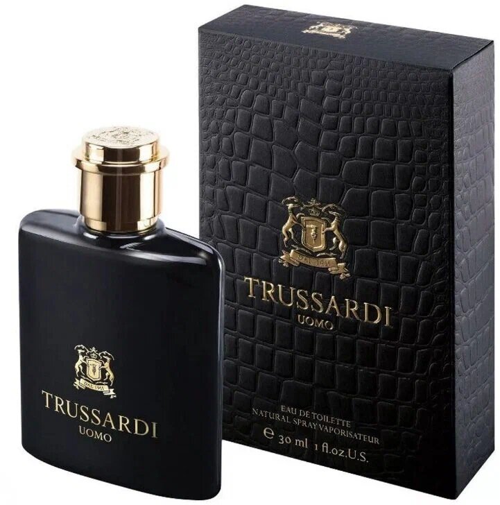 TRUSSARDI Туалетная вода Uomo Black 2011, 30 мл