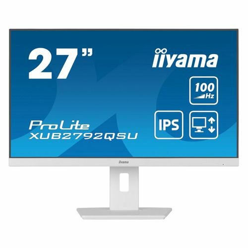 Монитор Iiyama ProLite XUB2792QSU-W6 27" белый