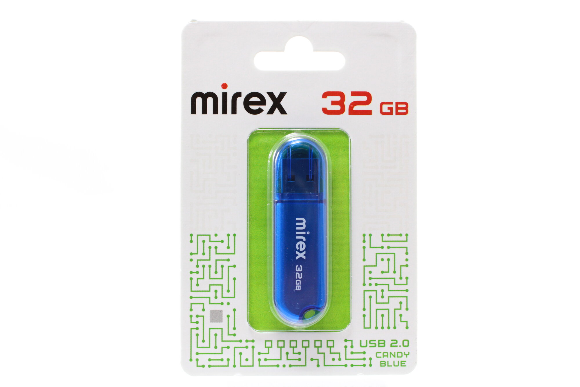 Флешка 32 ГБ USB Mirex Candy Blue