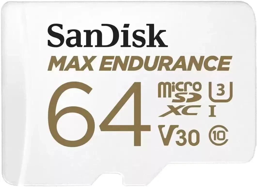 Карта памяти Sandisk microSDHC 64GB UHS-3 (SDSQQVR-064G-GN6IA)