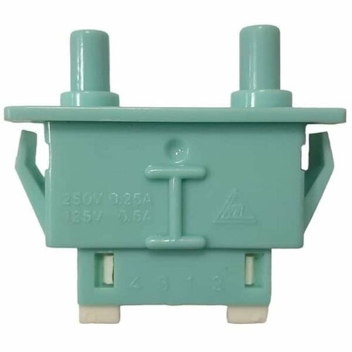Выключатель света 306(14) 2-х кнопочный, 4 контакта 250V, 0.25A для холодильника Samsung