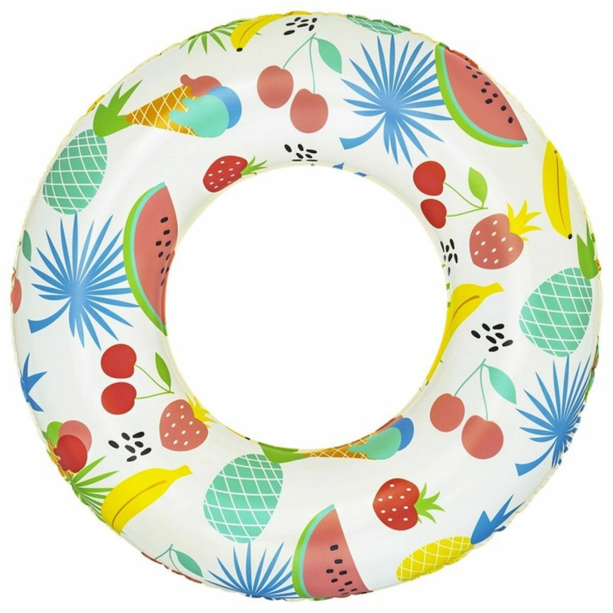 Круг надувной для плавания Тропики , d 61 см, от 3-6 лет, цвета микс, 36014 Bestway