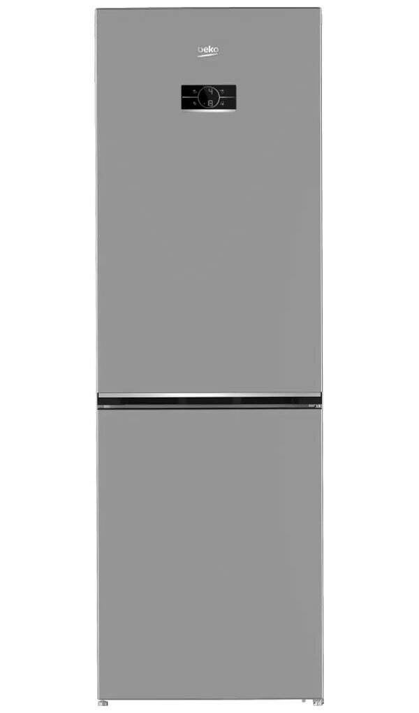 Двухкамерный холодильник Beko B3R0CNK362HS серебристый